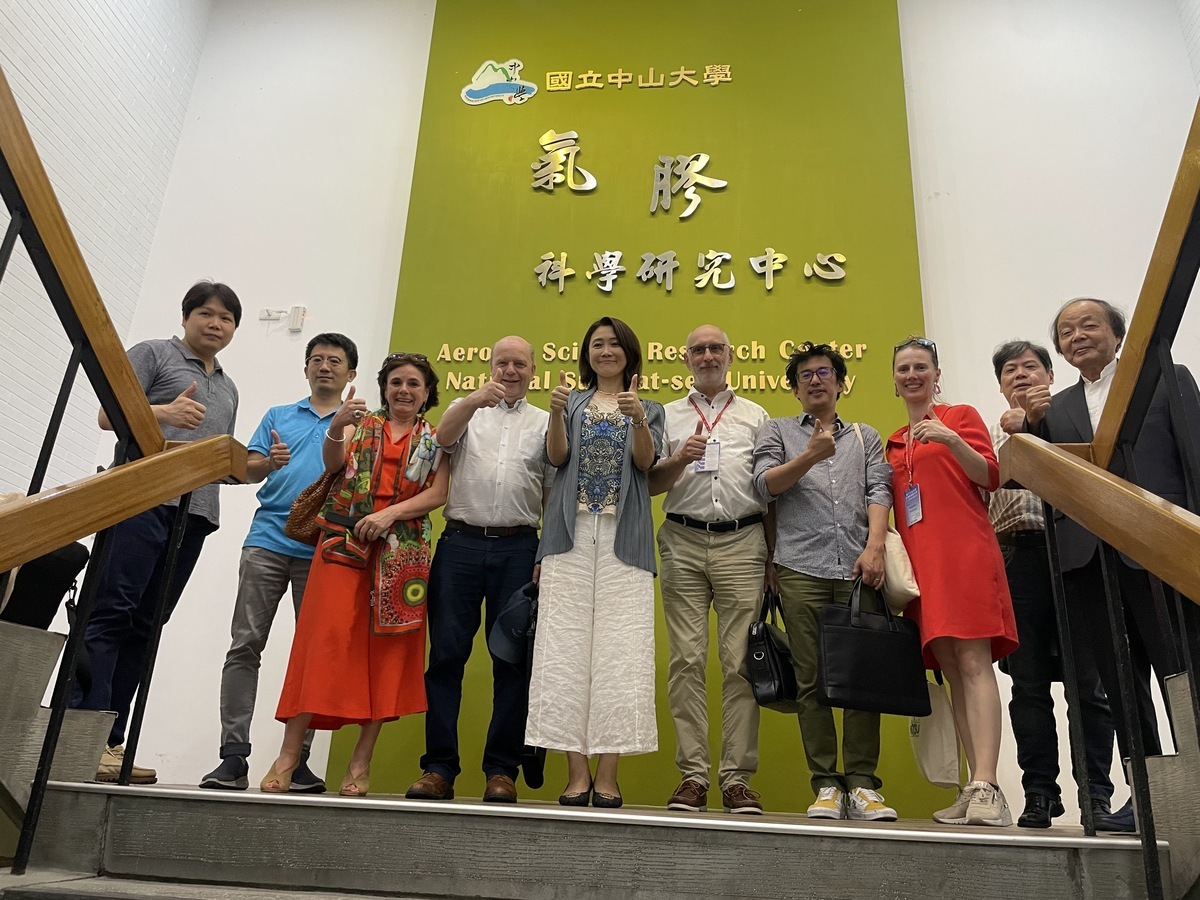 根特大學參訪本校氣膠科學研究中心