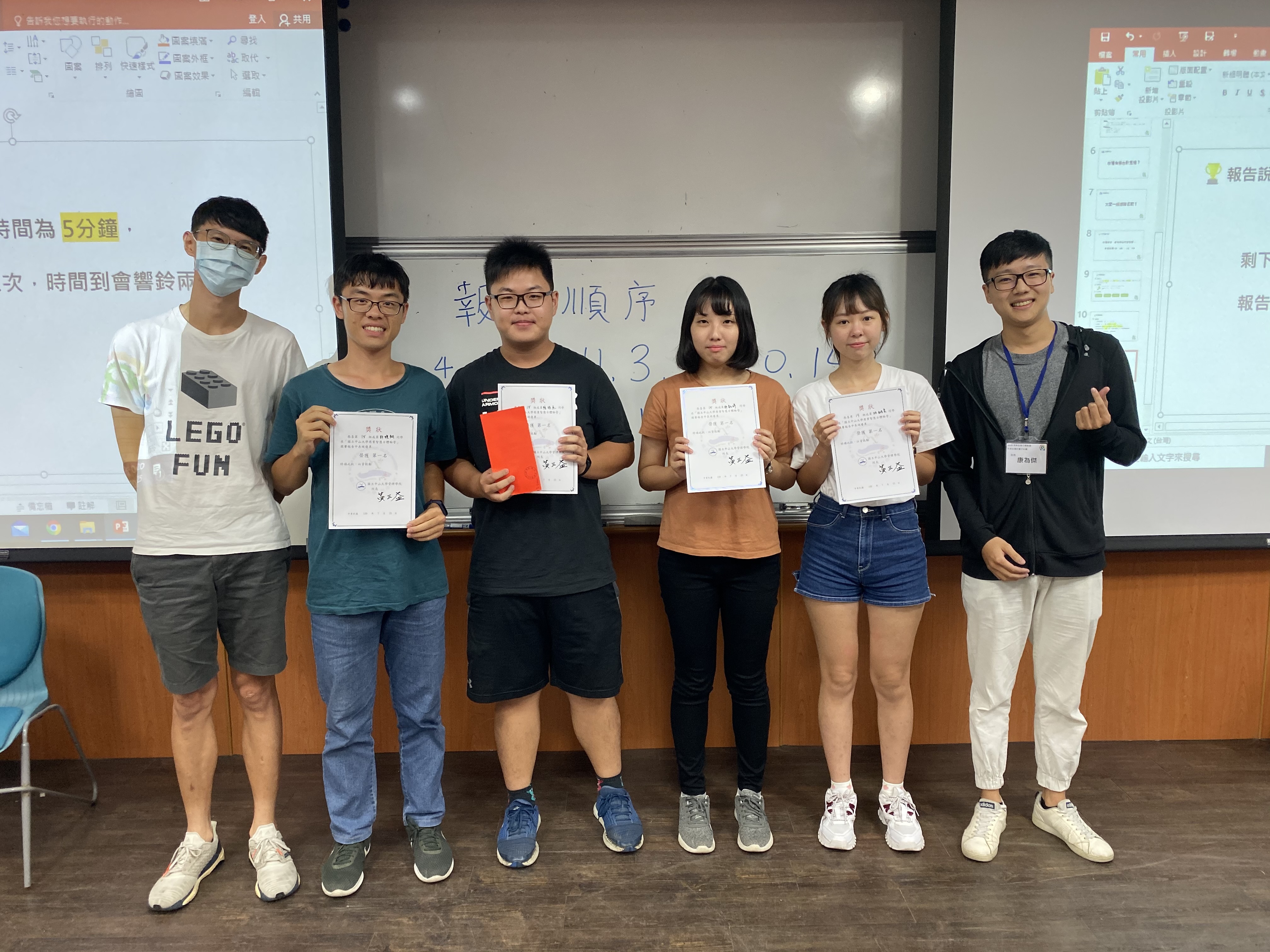 第一名所有學員